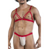 CandyMan String et Bra Izor Rouge